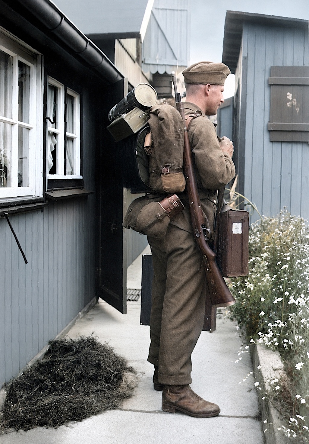 Historische Fotografie aus dem Tagebuch