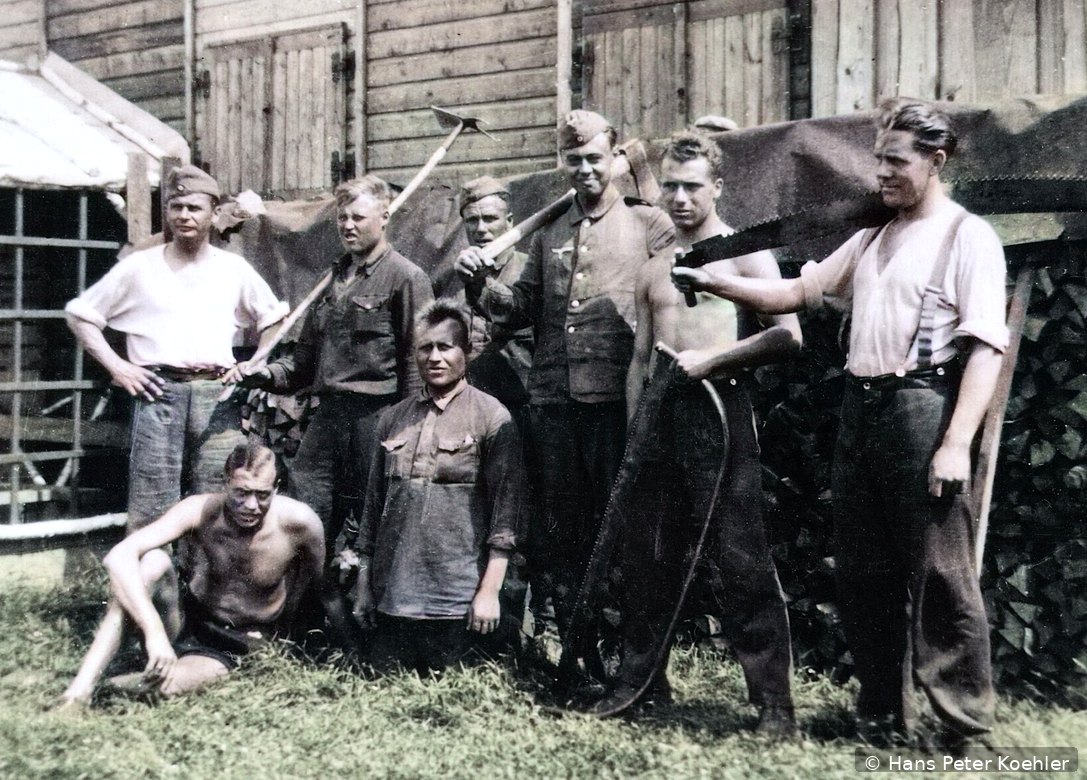Historische Fotografie aus dem Tagebuch