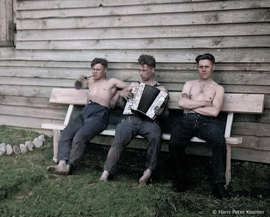 Historische Fotografie aus dem Tagebuch