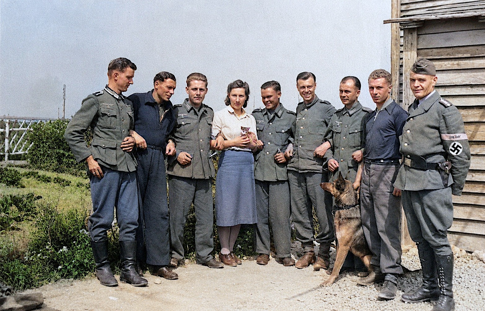 Historische Fotografie aus dem Tagebuch